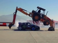 ケン・ブロック、フォード フィエスタ の650psラリーカーで大爆走…『ジムカーナ6』公開［動画］ 画像