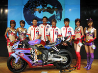 仮面ライダー、今年も鈴鹿8耐を走る…響け、音撃!! 画像