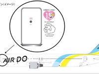 AIRDO、就航15周年記念ロゴを保有機体全機に貼り付けて運航 画像
