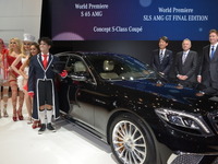 【東京モーターショー13】メルセデスベンツ、S65 AMGロング を世界初公開…最高出力630ps 画像