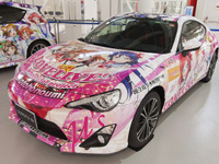 トヨタ、アニメ『ラブライブ!』の販売用公式痛車を公開 画像