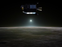 NASA月探査機LADEEが予定の月周回軌道で観測を開始 画像
