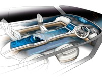 【東京モーターショー13】三菱コンセプト GC-PHEV…HMIから一歩先行くインテリアへ 画像