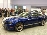 【ロサンゼルスモーターショー13】シェルビー GT に2014年型…フォード マスタングに624psスーパーチャージャー 画像