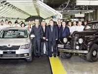 シュコダ、チェコ工場が累計生産150万台…66年で達成 画像