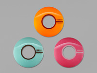 ヤマハ発動機、車いす用電動ユニットカバーキャップのカラー総選挙で人気の高かった3色を商品化 画像