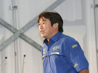 【スバル ミーティング】インプレッサ WRX 新型、新井敏弘が感激 画像