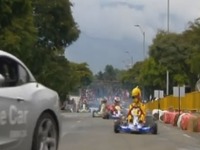 【INDYCAR】カストロネベス、モントーヤの催したカートイベントで勝利［動画］ 画像