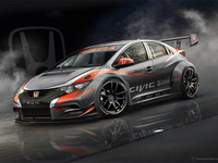 ホンダ、WTCC新型マシンのスケッチを公開 画像