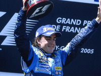 ルノー、歓喜の母国GP優勝 画像