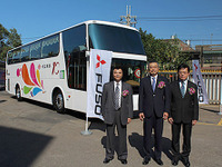 三菱ふそう、台湾市場でのバス車体生産開始から10周年 画像