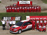 【三菱WRC】ラリージャパンに派遣する販社メカニック5人を決定 画像