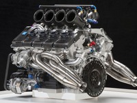 ボルボ S60、豪V8スーパーカー用エンジンが完成…ヤマハ製V8をポールスターがチューニング 画像