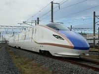 JR東日本、大宮~長野間で北陸新幹線E7系の試乗会…2014年2月 画像