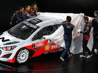 【WRC】ヒュンダイ、i20 WRCを公開 画像