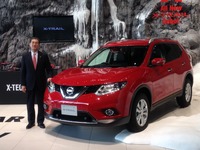 【日産 エクストレイル 新型発表】片桐副社長、今年度は1万台目指す 画像