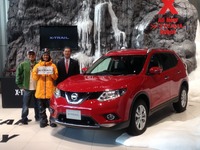 【日産 エクストレイル 新型発表】片桐副社長、安全装備は主要モデルで「揃い踏み」へ 画像