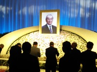 ホンダ河島元社長「お別れの会」に1300人 画像