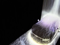 【teamLab exhibit at Audi Forum Tokyo】スポーツカーR8とチームラボ作品の共通点 画像