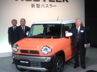 【スズキ ハスラー 発表】鈴木会長「庶民の遊び心のために」 画像