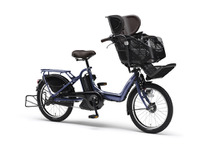 ヤマハ発動機、幼児2人同乗電動アシスト自転車の2014年モデルを発表、長距離走行が可能なモデルを追加 画像