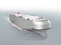 川崎汽船、次世代自動車専用船4隻を追加発注…2016年竣工予定 画像