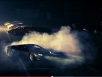 ランボルギーニの新型スーパーカー、ウラカン …迫力のバーンアウト［動画］ 画像