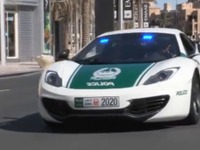 中東ドバイ警察のマクラーレン MP4-12C 、パトロールに出発［動画］ 画像