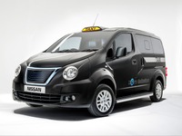 日産 NV200バネットのロンドンタクシー仕様、2015年にEV設定へ…専用グリルが特徴 画像