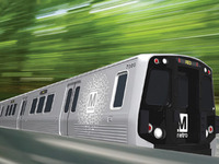 米ワシントンDC地下鉄、川重製の新車7000系が入線…最大748両を発注へ 画像