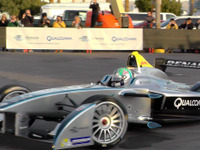 【CES14】ラスベガスでフォーミュラE カーが初試走! 画像