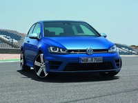 【デトロイトモーターショー14】VW ゴルフR 新型、米国仕様を初公開へ…10psデチューンの290ps 画像
