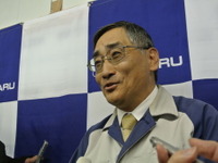 富士重近藤副社長、供給制約で国内販売の前年割れ当面続く 画像