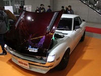 【東京オートサロン14】サイバーセリカTA22改登場…FRPパーツとEV化と電気ポットで武装 画像