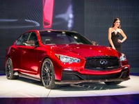 【デトロイトモーターショー14】日産 スカイライン 新型に究極の高性能版、インフィニティ Q50 オールージュ…500ps以上を想定 画像
