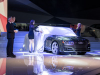 【デトロイトモーターショー14】アウディ A8 改良新型、北米デビュー…パワートレイン全6種 画像