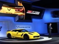 【デトロイトモーターショー14】コルベット Z06初公開…極太トルク87.8kgm、米生産は今年後半から 画像