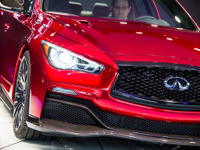 【デトロイトモーターショー14】インフィニティ Q50 オールージュ、F1ノウハウ採用のモンスターセダン［詳細画像］ 画像