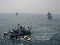 海上保安庁、インド沿岸警備隊巡視船と海賊対策を想定した連携訓練を実施 画像