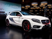 【デトロイトモーターショー14】メルセデスの小型SUV、GLA に「45AMG」 …加速はポルシェ マカン ターボに匹敵 画像