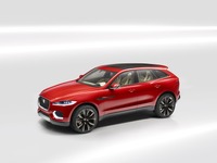 【ブリュッセルモーターショー14】ジャガーのSUVコンセプト、C-X17 が3度目の化粧直し…今度は情熱的な赤 画像