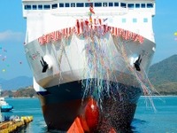 津軽海峡フェリー、青森～函館航路に新造船「ブルーマーメイド」が就航…4月16日から 画像