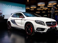 【デトロイトモーターショー14】メルセデスGLA 45AMG …360psの2.0ターボ搭載［詳細画像］ 画像
