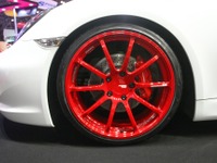 【東京オートサロン14】ポルシェ ボクスターに軽量スポーツアルミ ADVAN Racing RSII［詳細画像］ 画像