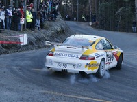 【WRC 第1戦】マルク・デュエツ、ラリーモンテカルロでポルシェ 911 GT3を披露 画像