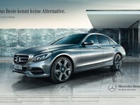 メルセデスCクラス 新型、全世界で発売キャンペーン…「新型に代わる車はない」 画像