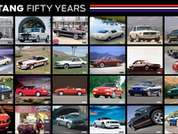 歴代 フォード マスタング、1000台規模のパレード計画…50周年を祝う 画像