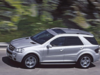 【フランクフルトモーターショー05】Mクラス AMG 公開…メルセデスベンツ 画像