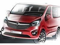 オペル、新型小型商用車『Vivaro』の登場を予告…2014年初夏に発売へ 画像