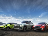 【ジュネーブモーターショー14】三菱自動車、次世代SUVコンセプト 3台を欧州初公開 画像
